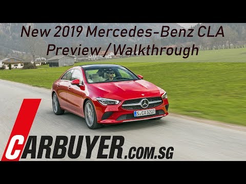 New 2019 Mercedes Benz CLA Walkthrough - CarBuyer Singapore