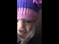 Abby Trying On Her Abby Cadabby Hat