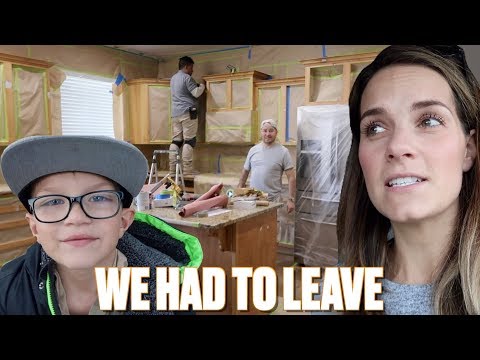 WE HAD TO LEAVE OUR HOME