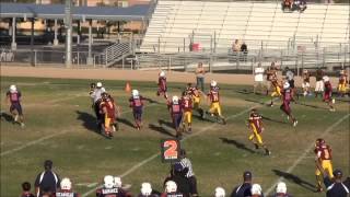 preview picture of video 'Marshal Saul, of the 2013 Junior PYFL Eagles, out of Lancaster, California'
