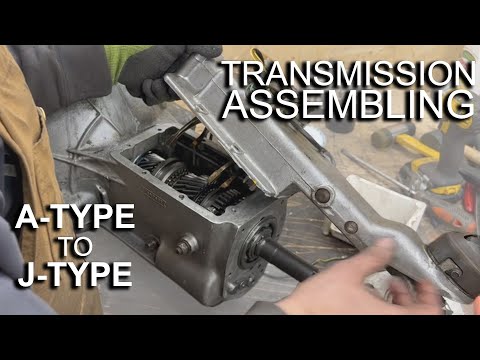 A-Type to J-Type conversion - Part 5 - Assembling The Transmission
