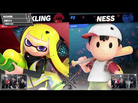 Reverse Aerial Rush February 2019 - Masamune(Inkling) VS Jonestly(Ness)- Winner Semis