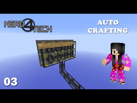 NERDTECH 4 SERVER - #03 Auto Crafting Logistics Pipes