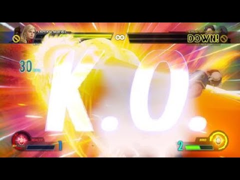 MARVEL VS. CAPCOM: INFINITE C.Marvel and Nova gameplay part.15