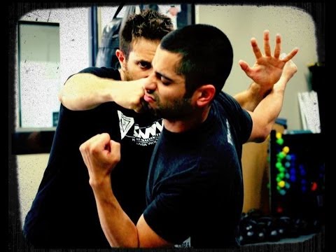 Krav Maga : How to Defend Against A Straight Punch in a Street Fight - Self Defense Technique