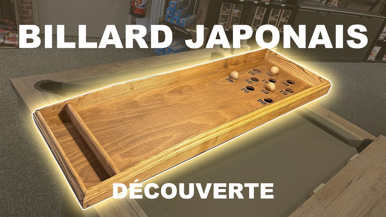 Jeu en bois / BILLARD JAPONAIS