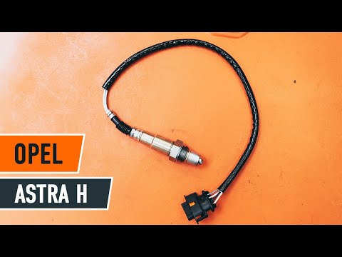 How to change a lambda sensor on OPEL ASTRA H Saloon [TUTORIAL AUTODOC]