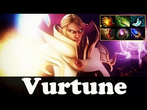 Dota 2 - Vurtune Pro Invoker China vol 59 - Ranked Match Gameplay