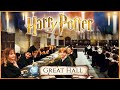 The Great Hall ASMR Harry Potter Philosopher S Stone Ambience Dinner Feast Friends Chat Magic