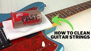 How to Clean Guitar Strings (Make Them Last Longer!)