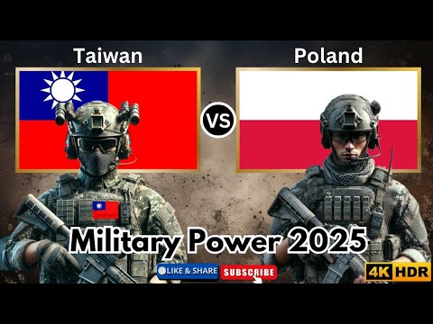 Taiwan vs Poland Military Power 2025 | Poland vs Taiwan Comparison 2025 #military2025