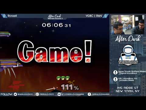 Nebs After Dark #93: Singles - Winners Round 3: Ronzell vs. VGBC | Rishi