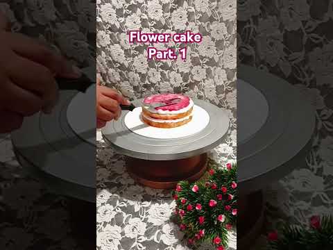New Year 2025 k Liye Unique 3D Giant Ombre Rose Cake Ready Kre #viralvideo #cake #reels