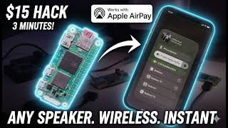 AirPlay 2 in 3 Mins! Raspberry Pi Zero + USB DAC Wireless Speaker Setup