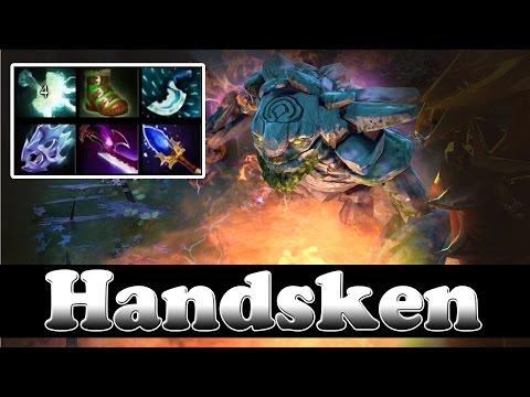 Dota 2 - Handsken Plays Tiny - Ranked Match Gameplay
