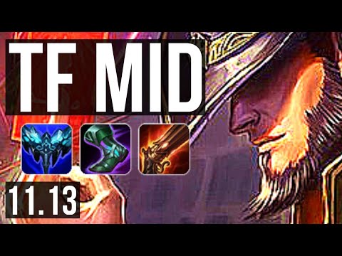 TWISTED FATE vs SETT (MID) | 10/2/11, 1.6M mastery, Godlike, 400+ games | EUW Challenger | v11.13