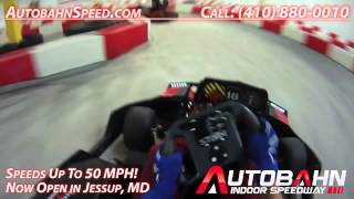 preview picture of video 'Kart Racing up to 50 MPH in the Baltimore/Washington DC Area'