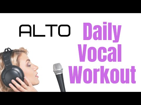 ALTO Daily Vocal Exercises – Top 10 Alto Vocal Workouts for Range & Power!