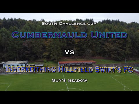 Cumbernauld Utd vs Inverkeithing Hillfield Swift’s FC. South Challenge Cup 2nd Round