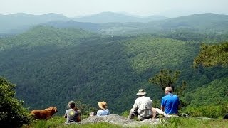 preview picture of video 'Bartram Trail Hike - Scaly Mountain, NC 5-27-14'