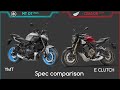 2025 YAMAHA MT07 VS HONDA CB 650 R Comparison Mileage Top Speed Price BikeInformer