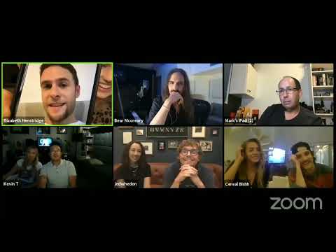 Iain cameo on Elizabeth's Youtube Live