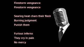 Cannibal Corpse - Firestorm Vengeance (lyrics)