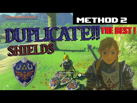 How to Duplicate Shields in Zelda Breath of the wild (Method 2) (The best)