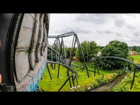Kondaa Walibi Belgium - Frontseat Horizon Level POV 4K60FPS
