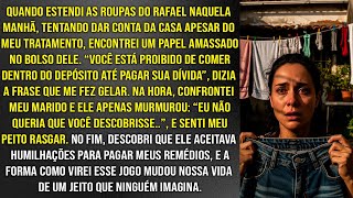 Quando estendi as roupas do meu marido, encontrei algo no bolso que revelou o que ele fazia por mim