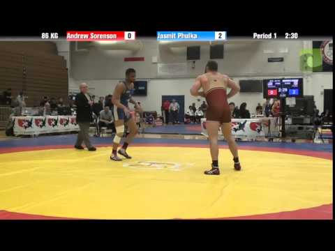 86 KG CQF - Andrew Sorenson (PWC) vs. Jasmit Phulka (Burnaby WC)