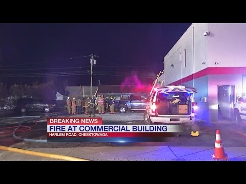 Morning fire at Cheektowaga business