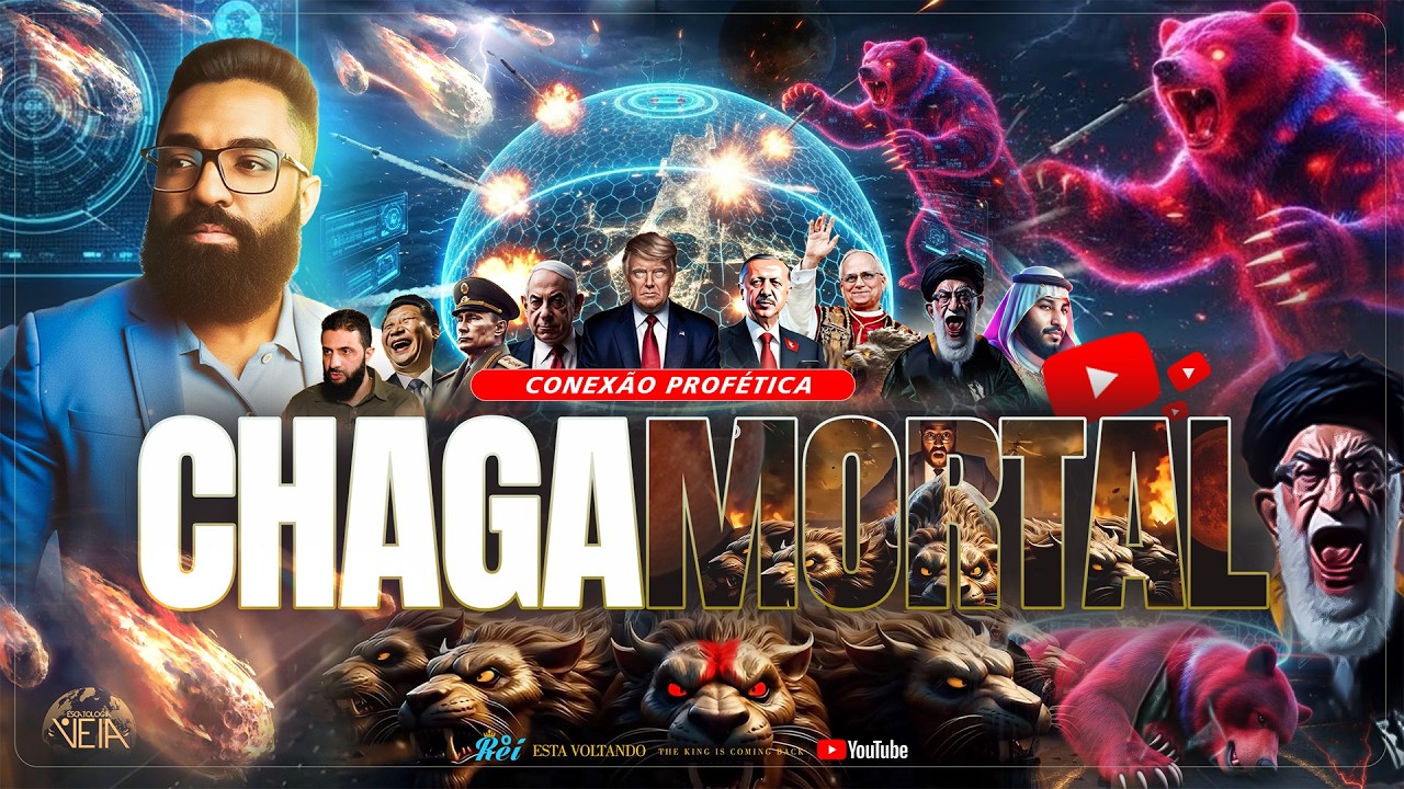 TEMPOS FINAIS  | PARTE 07 | IRAN URSO  E A CHAGA MORTAL#arrebatamento #escatologianaveia #thiagovotz