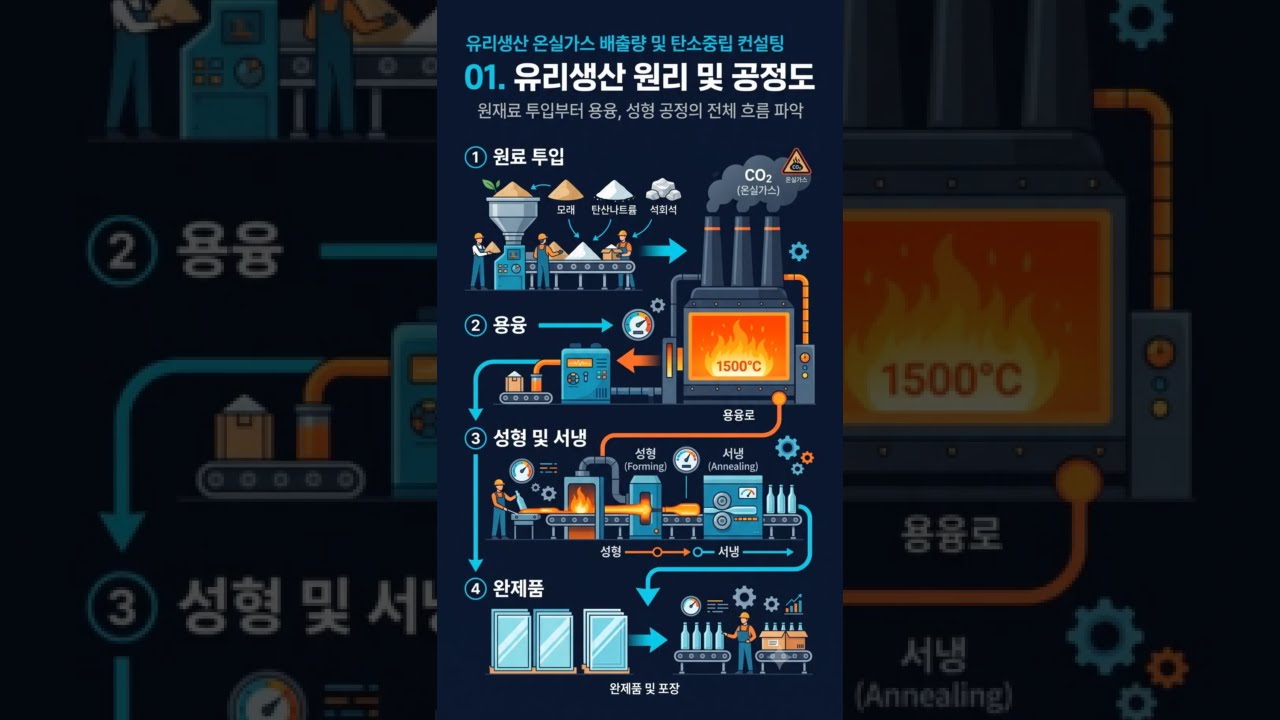 11. 유리 생산