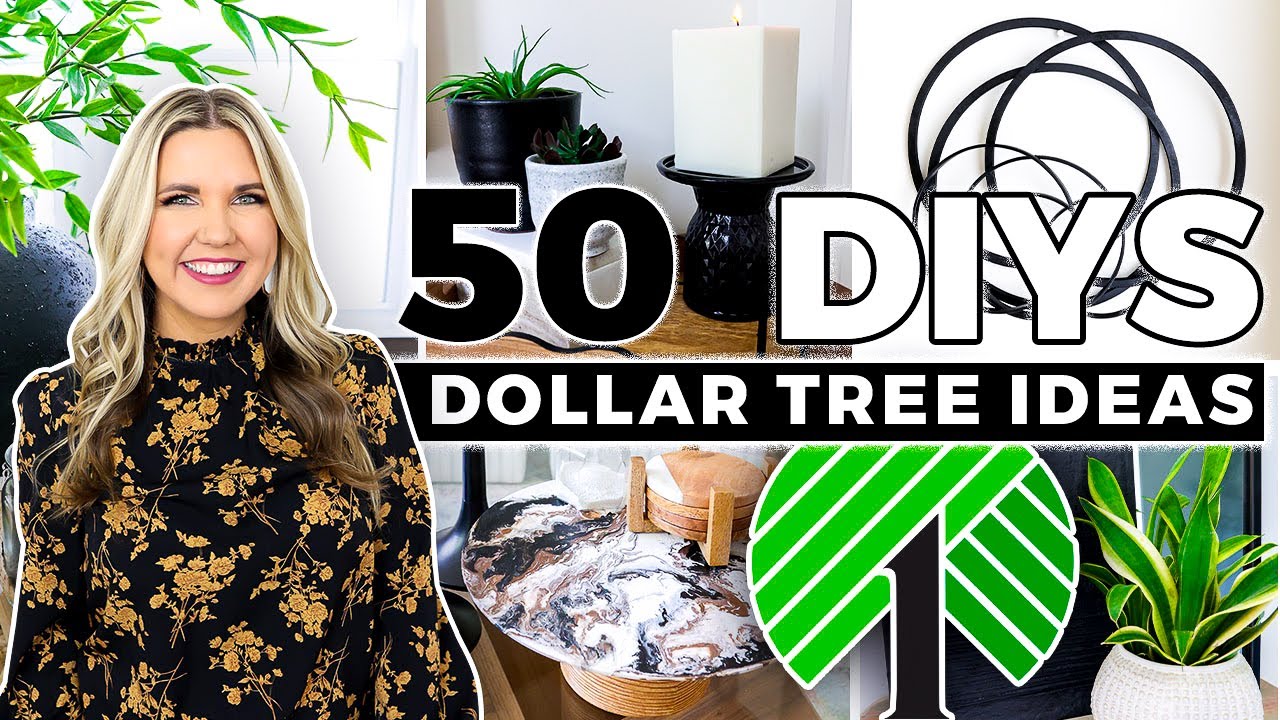 50 Dollar Tree DIY's...Quick & Easy