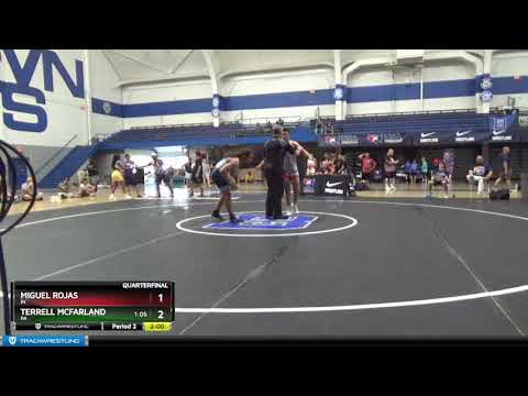 75 Lbs Quarterfinal - Miguel Rojas, IN Vs Terrell McFarland, PA 2656