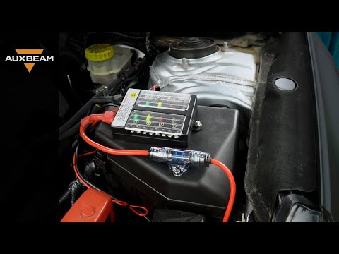 Budget Vehicle Switch Panel Install | Auxbeam 8 Gang Switch Panel