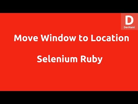 Selenium Ruby Open Firefox Browser