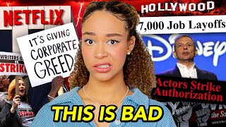 Hollywood’s Film Industry is FALLING APART… (Writers Strike Drama Explained)