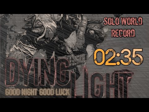 Dying Light: Prison Heist - Solo Speedrun OLD World Record (2:35) (Glitchless)