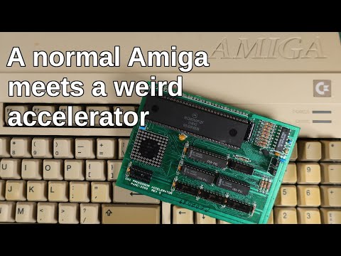 Weird CPU accelerator for a normal Amiga 500