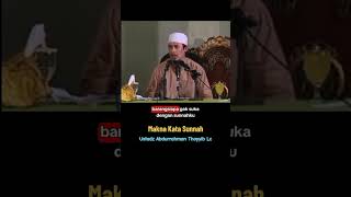 Download lagu The Meaning of the Word Sunnah - Ustadz Abdurrahman Thoyyib Lc mp3