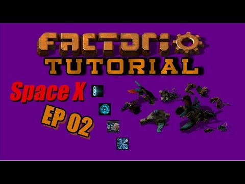 EP02 Uranium Processing - Factorio SpaceX -Tutorial - Let's Play