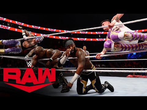 Rey & Dominik Mysterio vs. Cedric Alexander & Shelton Benjamin: Raw, Nov. 29, 2021