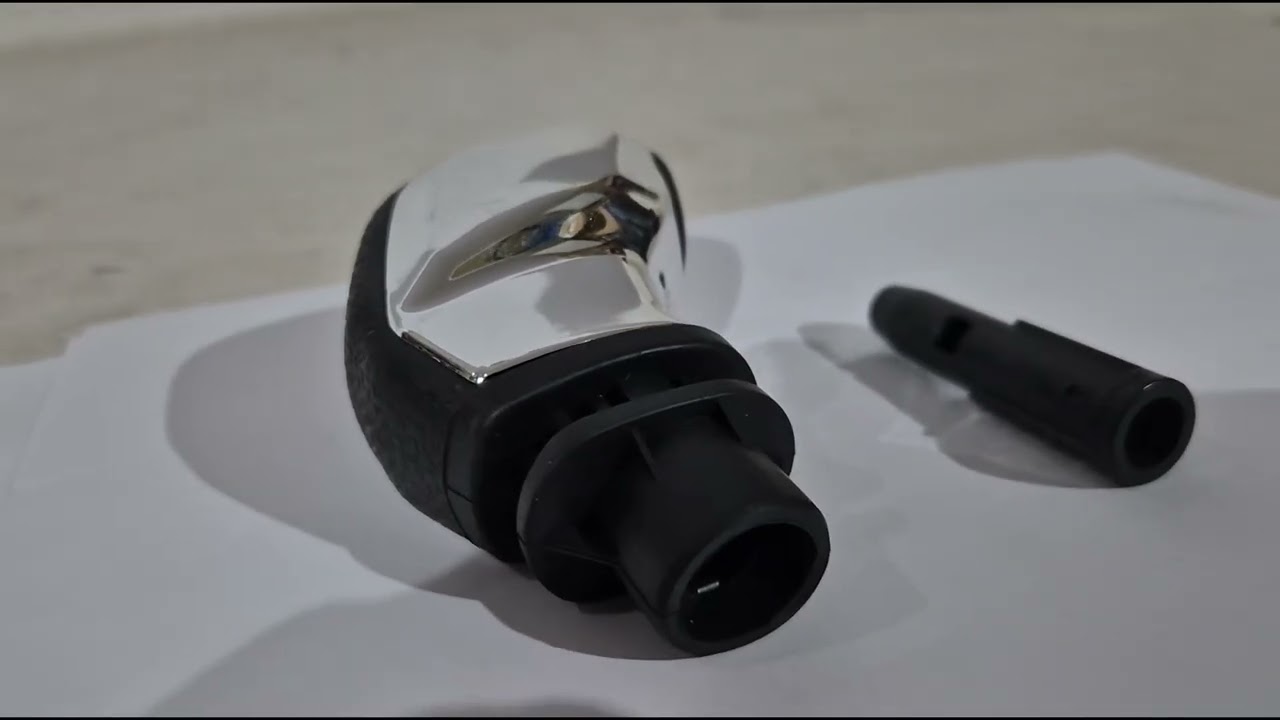 Peugeot Partner Tepee 2008-2018 гг. Ручка КПП 96738471VV (черная + хром) Video 1