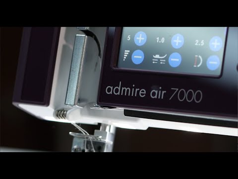 New Pfaff Admire Air 7000 coverlock serger