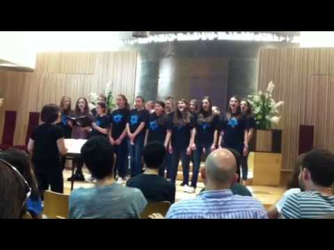 AYS sings V'shamru - concert at Alyth by Alyth Youth Singers