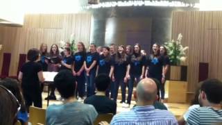 AYS sings V'shamru - concert at Alyth by Alyth Youth Singers
