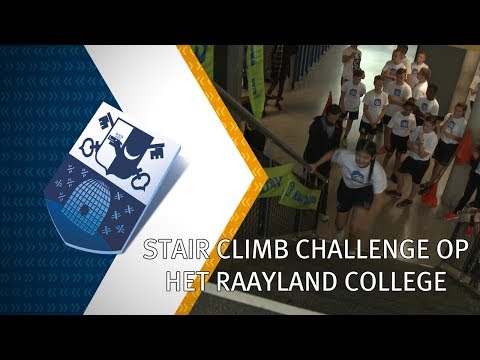 Stair Climb Challenge op het Raayland College - 15 september 2017 - Peel en Maas TV Venray