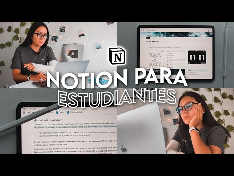 notion para estudiantes 📘l tour, widgets, tutorial, plantillas